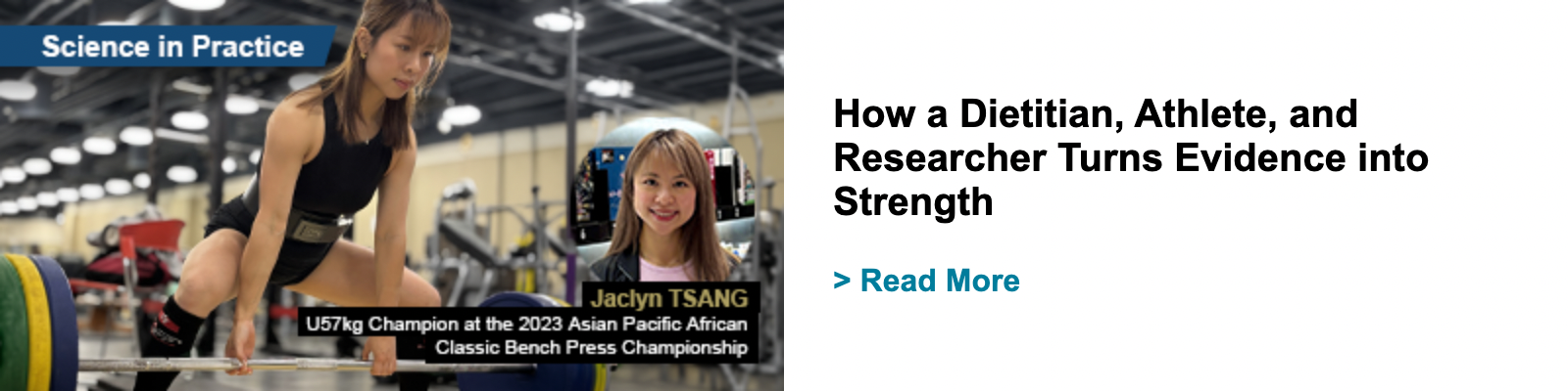 How a Dietitian, Athlete, and Researcher Turns Evidence into Strength